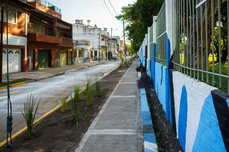 Se inauguró el Boulevard de la calle San Pedro en Villa Raffo