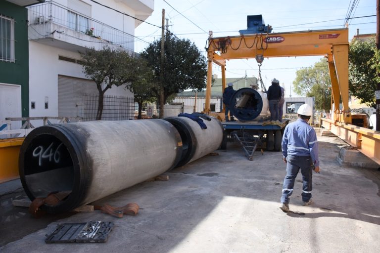 En Morón, el Municipio alcanzó la meta de 100% de cloacas