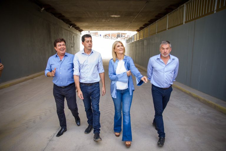 Avanzan la construcción del paso bajo nivel de Laferrere
