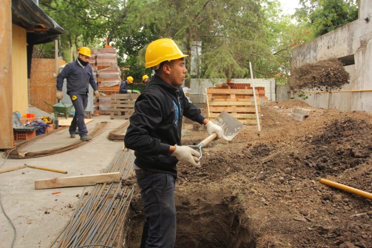 Avanza ampliación de escuela en Monte Grande
