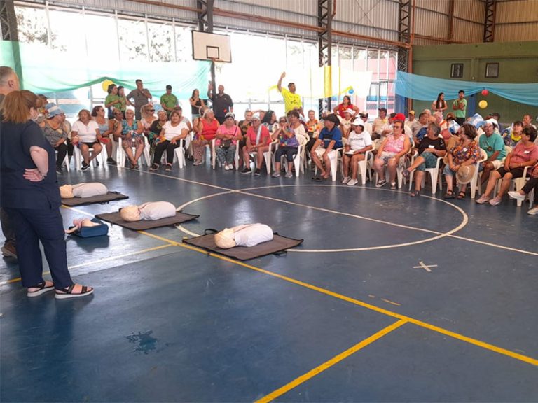 Curso de RCP para jubilados varelenses