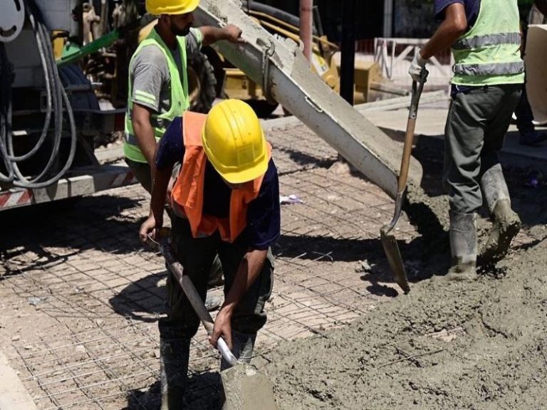 En Lomas se realizaron más de 30 kilómetros de pavimentación