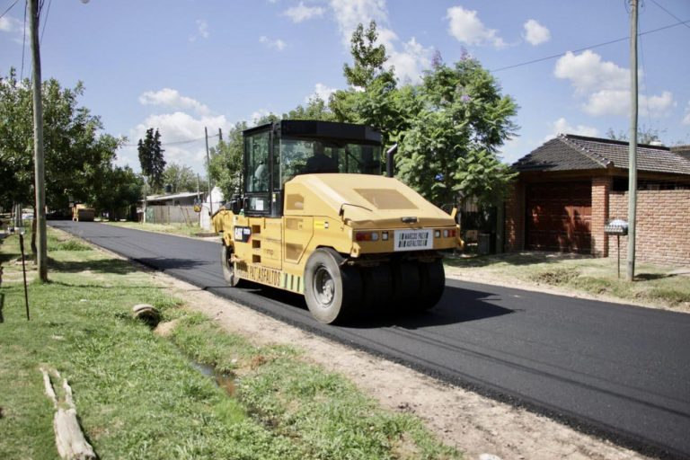 Avanza el plan de obras en los distintos barrios de Marcos Paz
