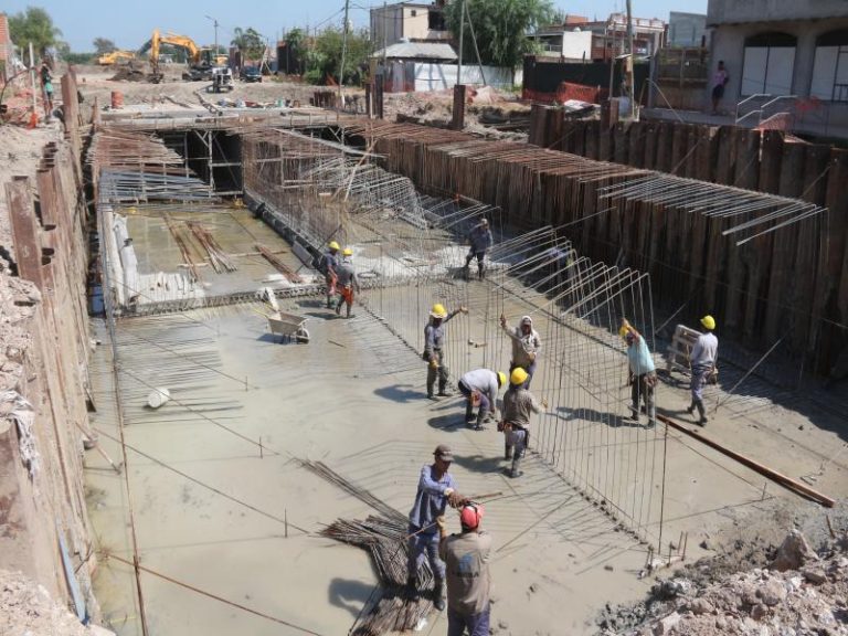 Construyen estación de bombeo en Santa Catalina