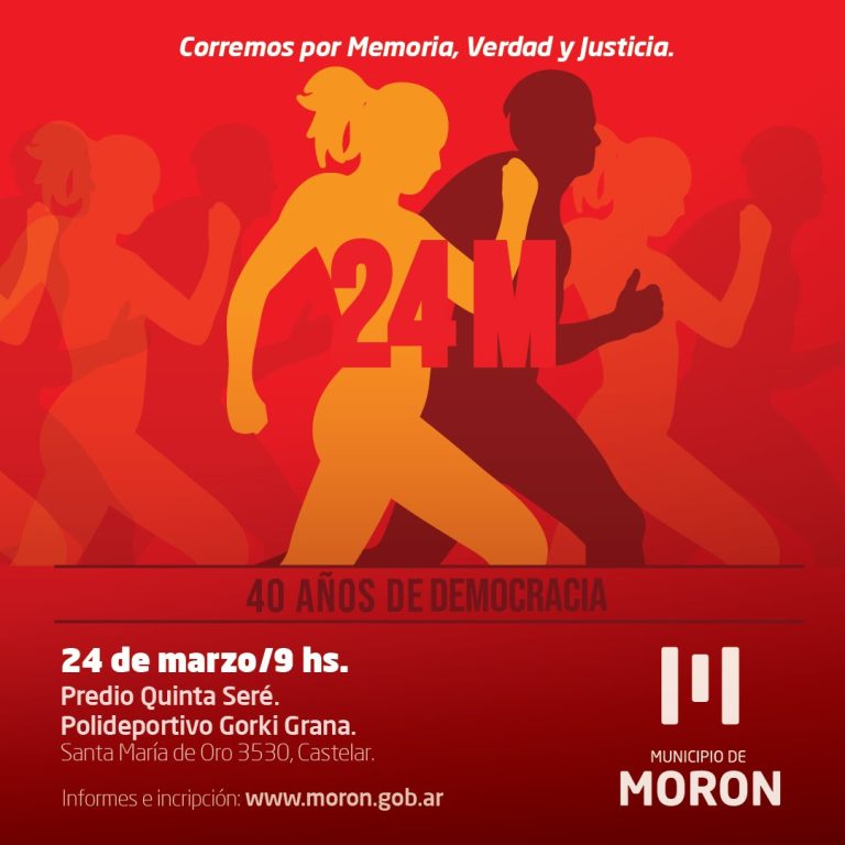 Morón abrió la inscripción de la Prueba Atlética por la Memoria