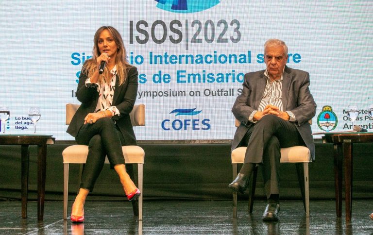Galmarini encabezó la apertura del Simposio Internacional sobre los Sistemas Emisarios 2023