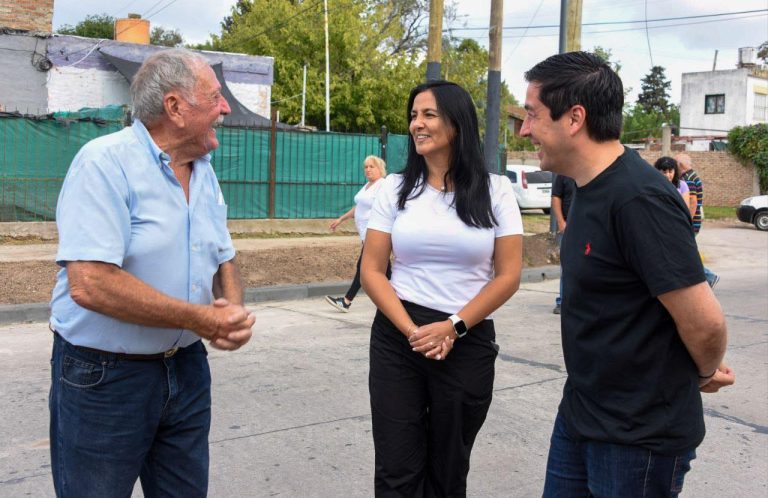 Correa y Nardini realizaron la puesta en valor del tercer tramo de la calle Brasil en Tortuguitas