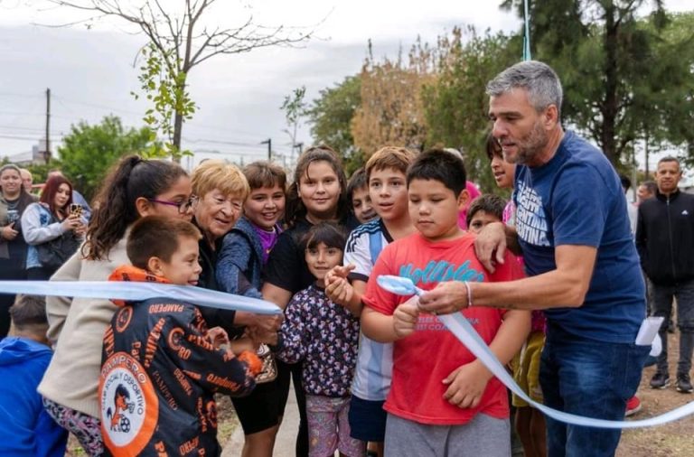 Inauguran Plaza Yapeyú en Hurlingham