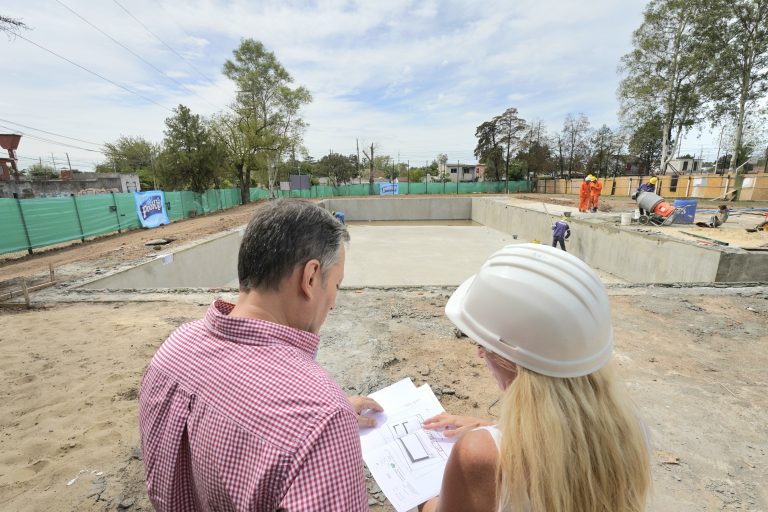 Avanza obra de natatorio municipal en El Jagüel