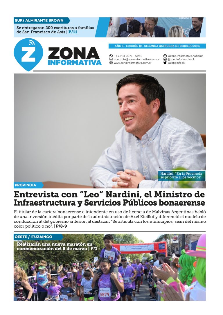 Zona Informativa 2° Quincena de Febrero