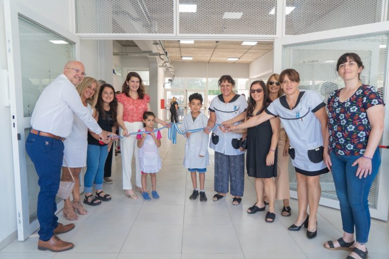Mariel Fernández inauguró el nuevo edificio de la Escuela Primaria Nº 57 de Cuartel V