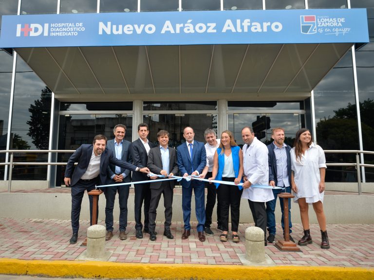Inauguran Hospital de Diagnóstico Inmediato en Temperley