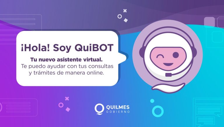 Llegó QuiBOT, el nuevo asistente virtual de comunicación para los vecinos de Quilmes