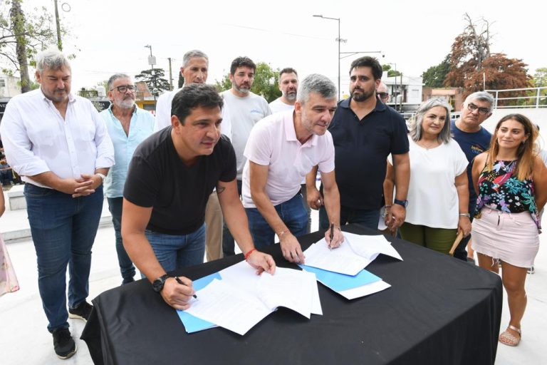 Se inauguró en Hurlingham el nuevo skatepark y la puesta en valor de la estación de trenes