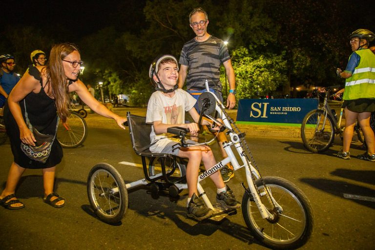 San Isidro inclusivo: el Municipio incorpora triciclos adaptados para el Paseo de Bicicletas
