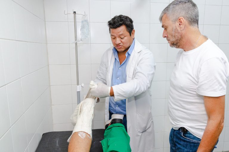 Zabaleta inauguró un nuevo Servicio de Traumatología