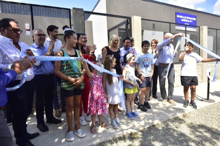 Se inauguró la nueva Escuela de Educación Artística N°1 “Lola Mora” en Malvinas Argentinas