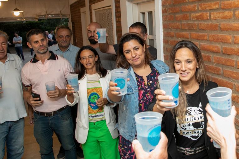 Galmarini habilitó una nueva red secundaria de agua en Tigre