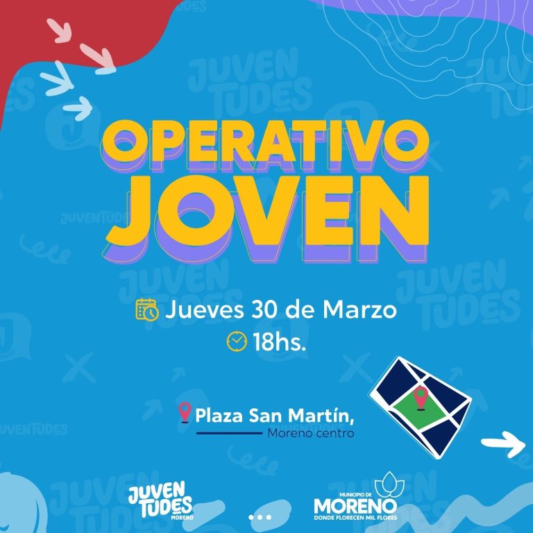 Una nueva jornada del Operativo Joven en la Plaza San Martín