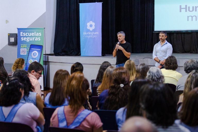 Llegó la app Escuelas Seguras para los chicos de Hurlingham