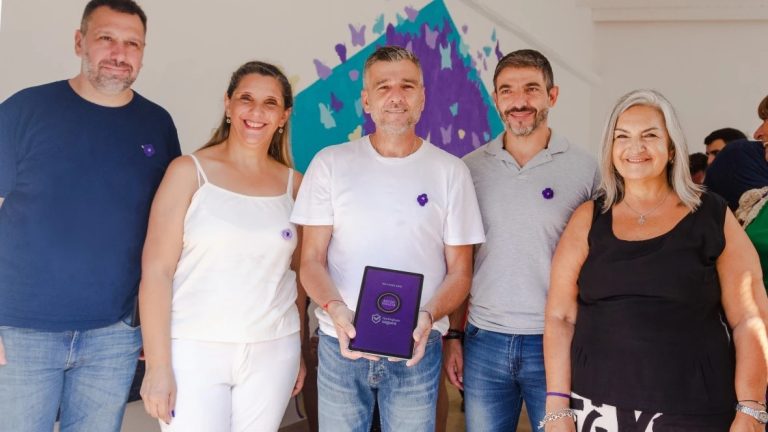 Zabaleta lanzó “Botón Violeta” contra la violencia de género