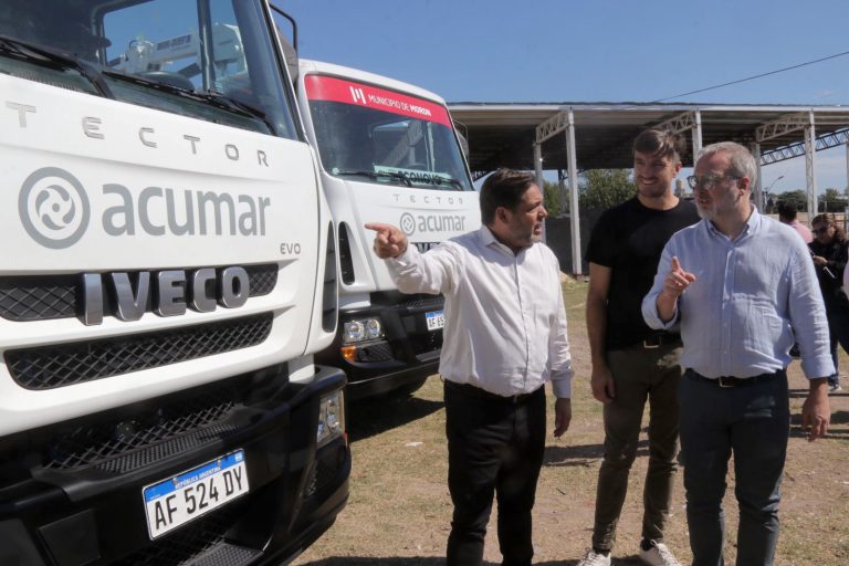 Morón sumó equipamiento para la gestión de residuos urbanos