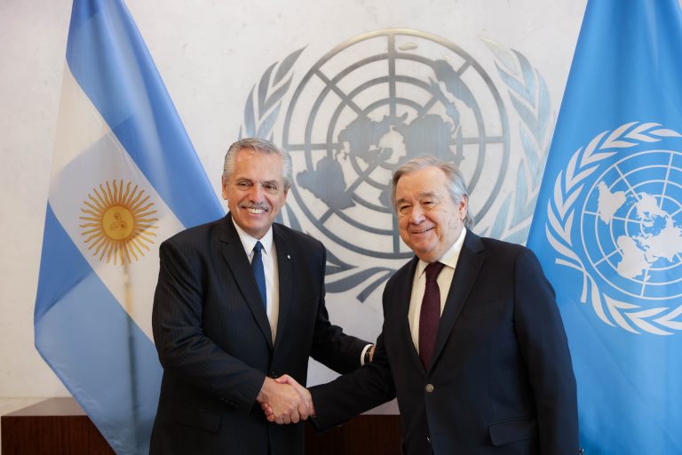 Alberto Fernández le pidió a la ONU retomar las negociaciones por la soberanía de las Malvinas