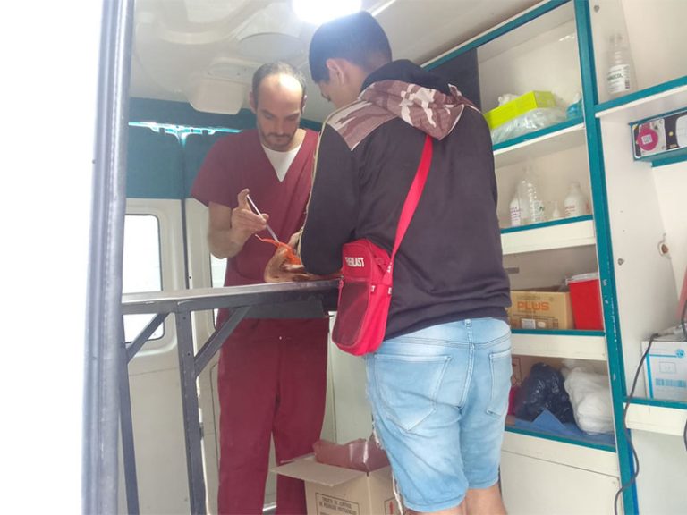 Jornada de castración de animales en La Capilla