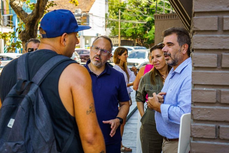 Valenzuela y Ritondo recorrieron varios puntos de Tres de Febrero