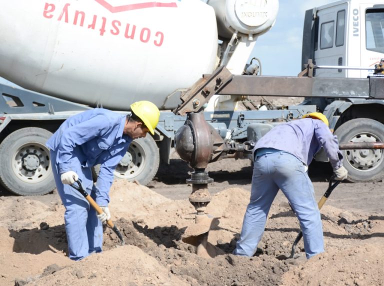 Avanza construcción de viviendas en Numancia Norte