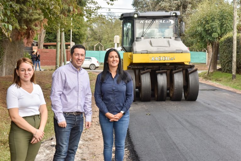Correa y Nardini visitaron el avance de obras en Tortuguitas