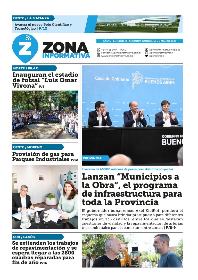 Zona Informativa 2° Quincena de Marzo