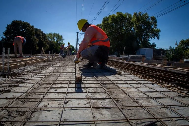 Avanza la obra de la estación intermedia Quilmes Sur