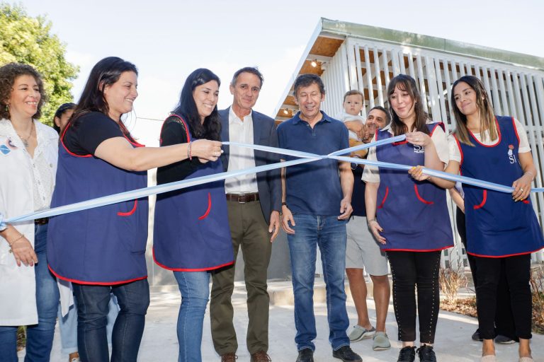 Posse y Katopodis inauguraron un Centro de Integración y Cuidados Infantiles en Beccar