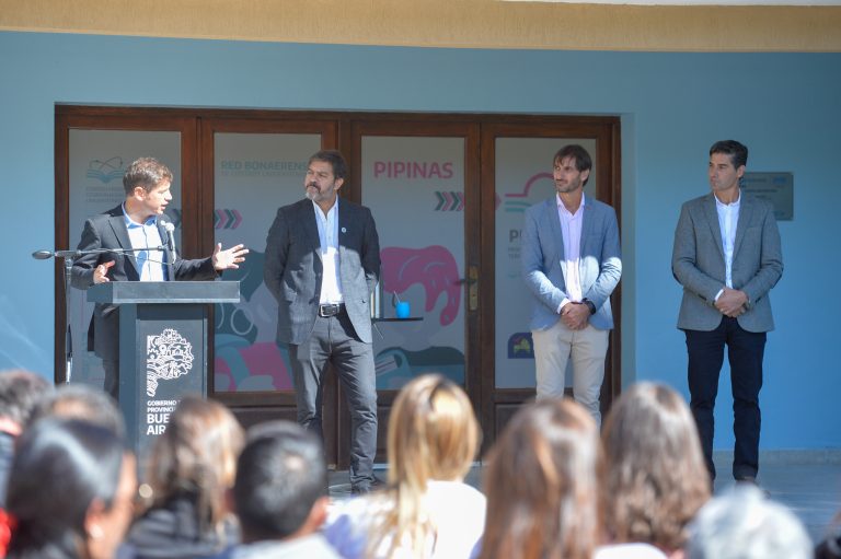 Kicillof inauguró el primer Centro Universitario de Punta Indio