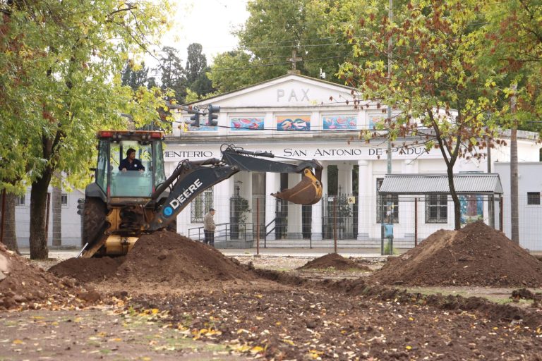 Arrancó la renovación de la Plaza Barattini en San Miguel