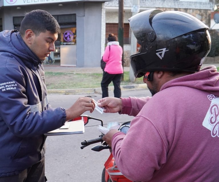 Controles viales en San Antonio de Padua
