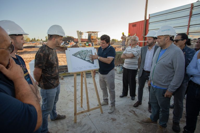Comenzó la construcción de un nuevo barrio en La Matanza