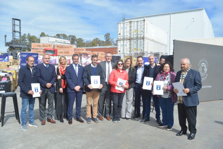 La Aduana entregó donaciones por más de 220 millones a 34 municipios bonaerenses