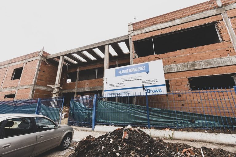 Avanzan obras en CAPS de Almirante Brown