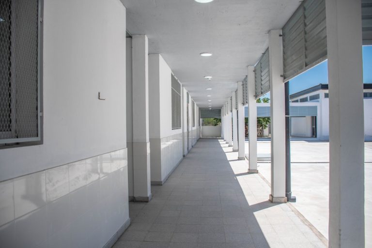 En Moreno Sur avanzan las obras en los institutos educativos