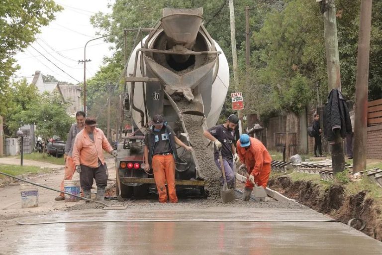 Avanza el plan intensivo de repavimentación en Morón