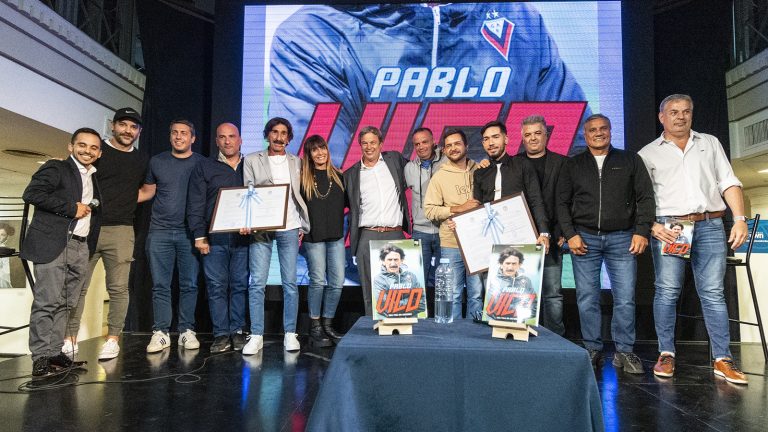 Pablo Vico presentó su libro en Adrogué