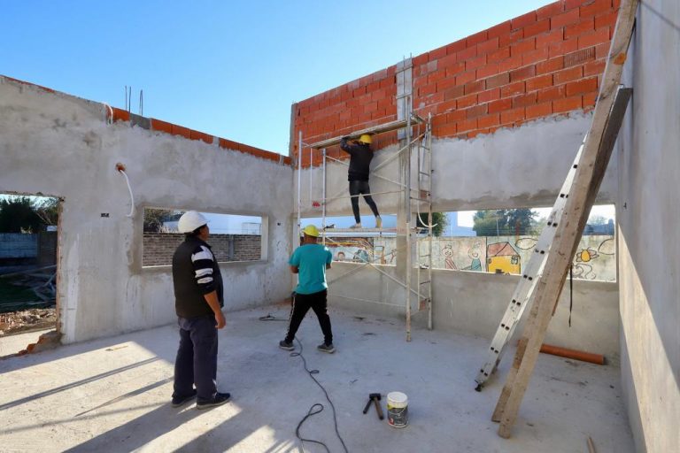 Amplían instalaciones en jardín de infantes de Monte Grande