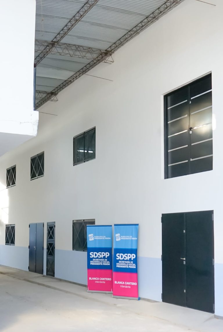 Habilitan depósitos de mayor acopio para Desarrollo Social en Presidente Perón