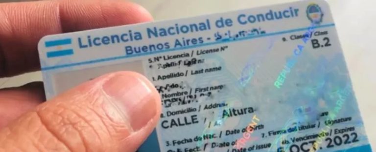 El gobierno implementó la Licencia Nacional de Conducir Digital