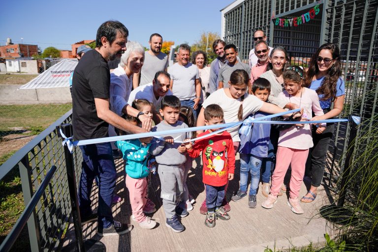 Moreira inauguró la flamante Posta de Salud de Barrio Nuevo