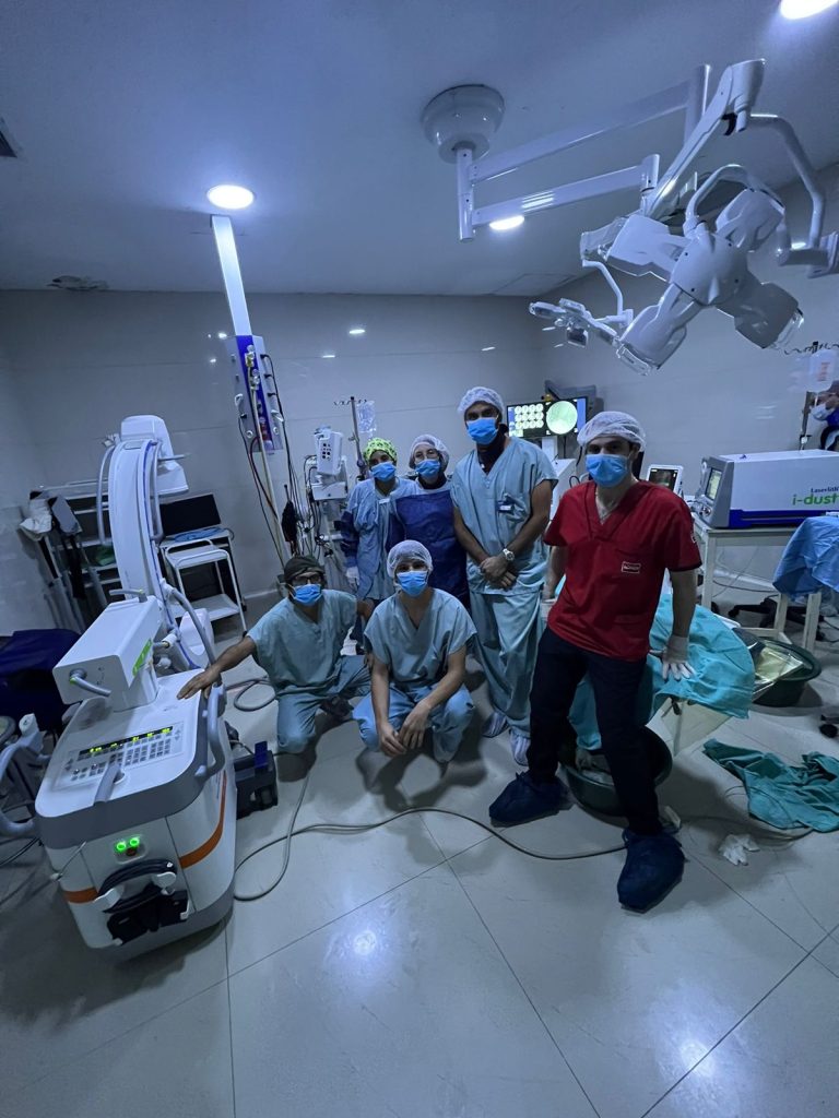 Se llevó a cabo una importante cirugía en el Hospital Larcade