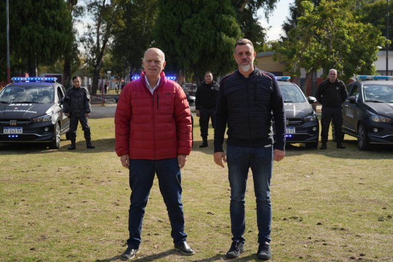 Lanús llegó a 85 móviles para la fuerza de seguridad municipal