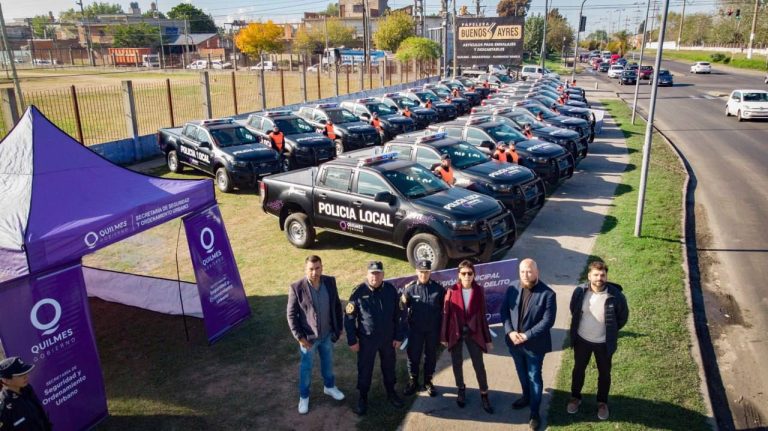 Suman patrulleros para la Policía local en Quilmes